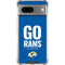 NFL Los Angeles Rams Team Motto Google Pixel 8a Clear Case